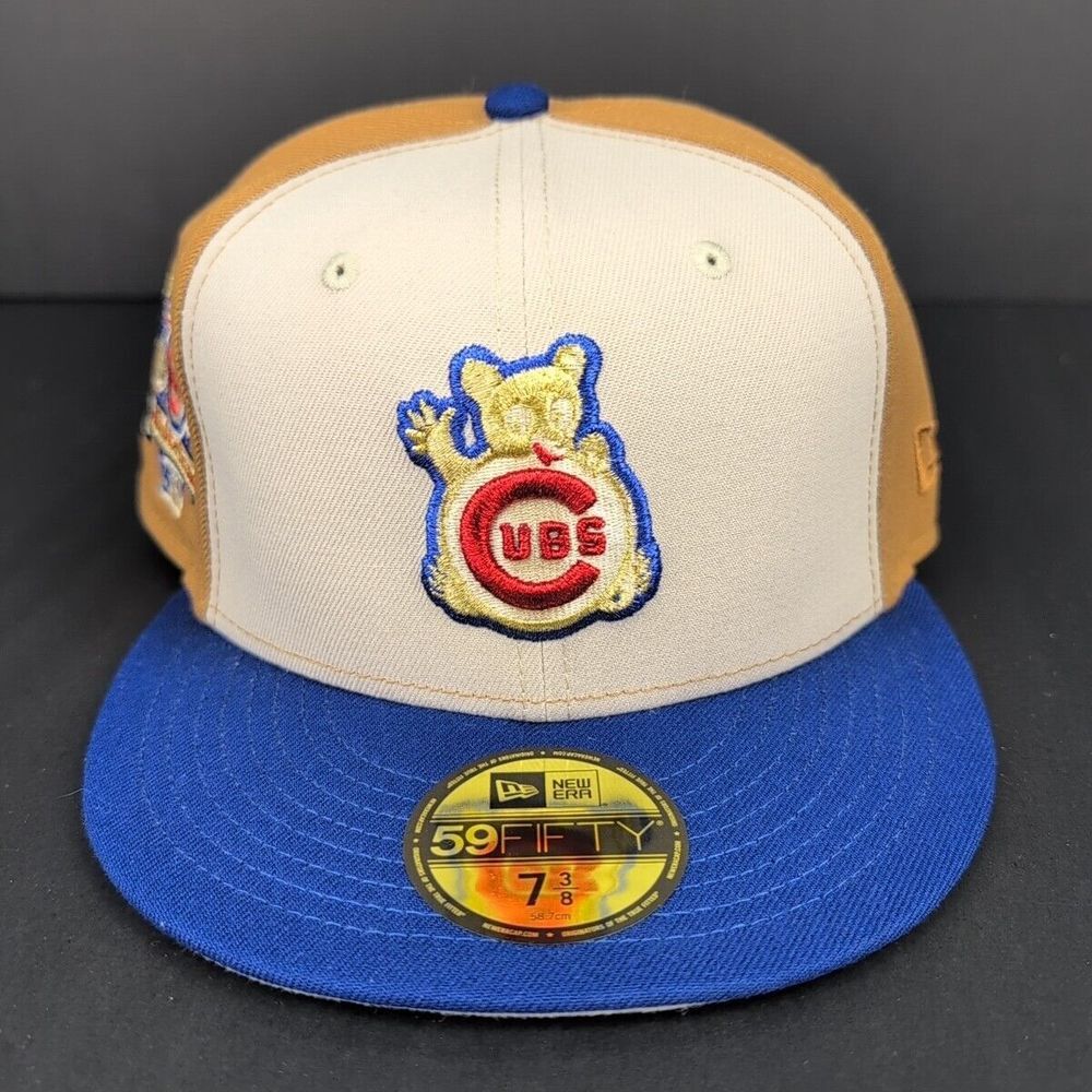 NEW ERA 5950‎ 59FIFTY FITTED HAT CHICAGO CUBS SIDE PATCH 7-3/8